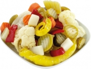 Karışık turşu Tabağı