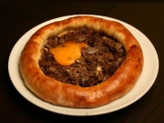 Rize Kavurmalı Yuvarlak Pide